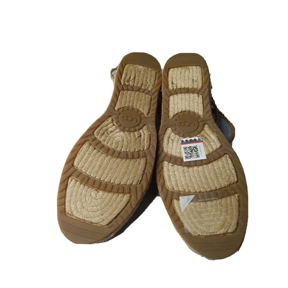 UGG Libbi Serape Espadrilles Sandals Women's Size 10 Multicolor Shoes